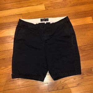 Navy Blue Abercrombie and Fitch Shorts